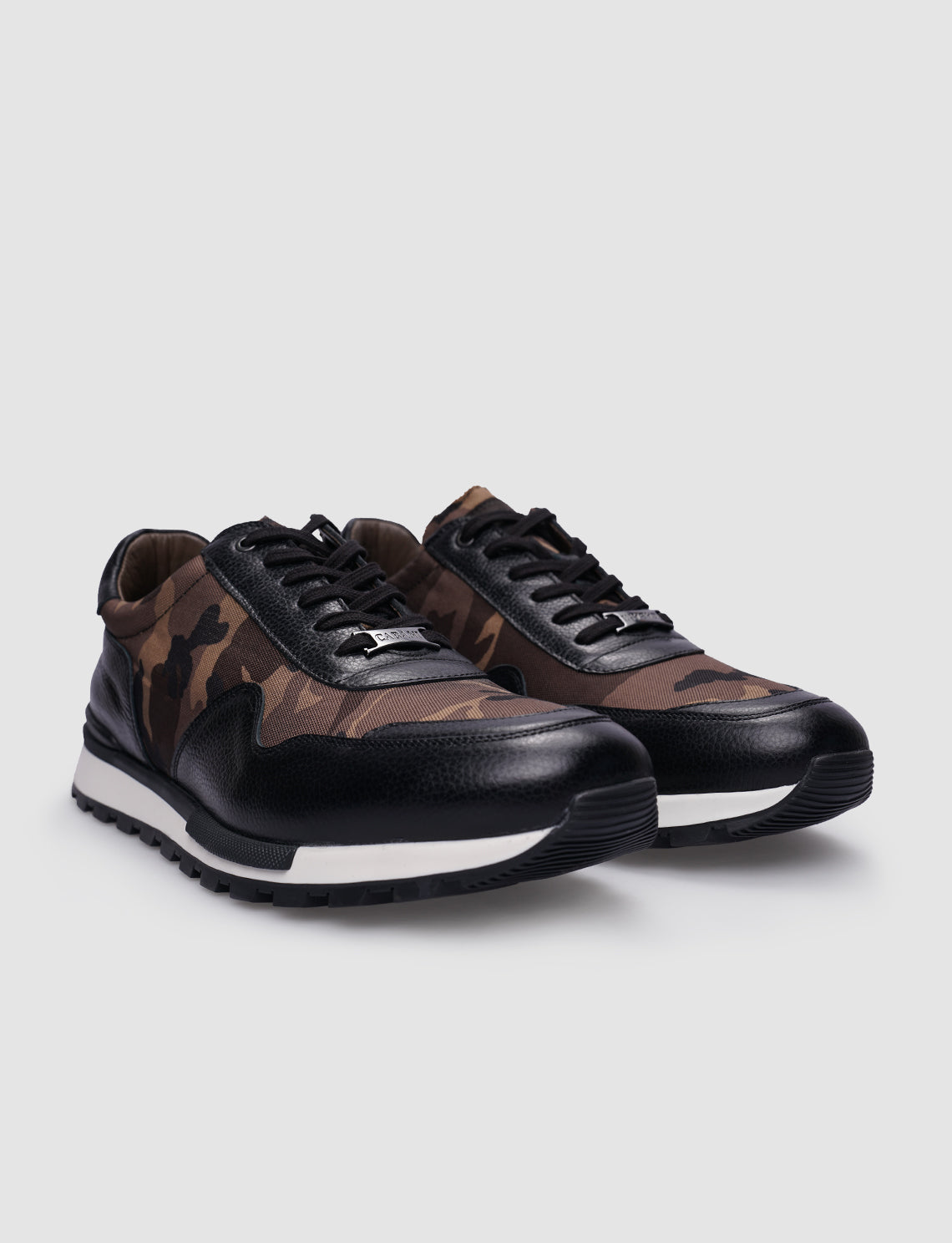 Cabani 460M1450 Erkek %100 Hakiki Deri sneaker &spor Siyah