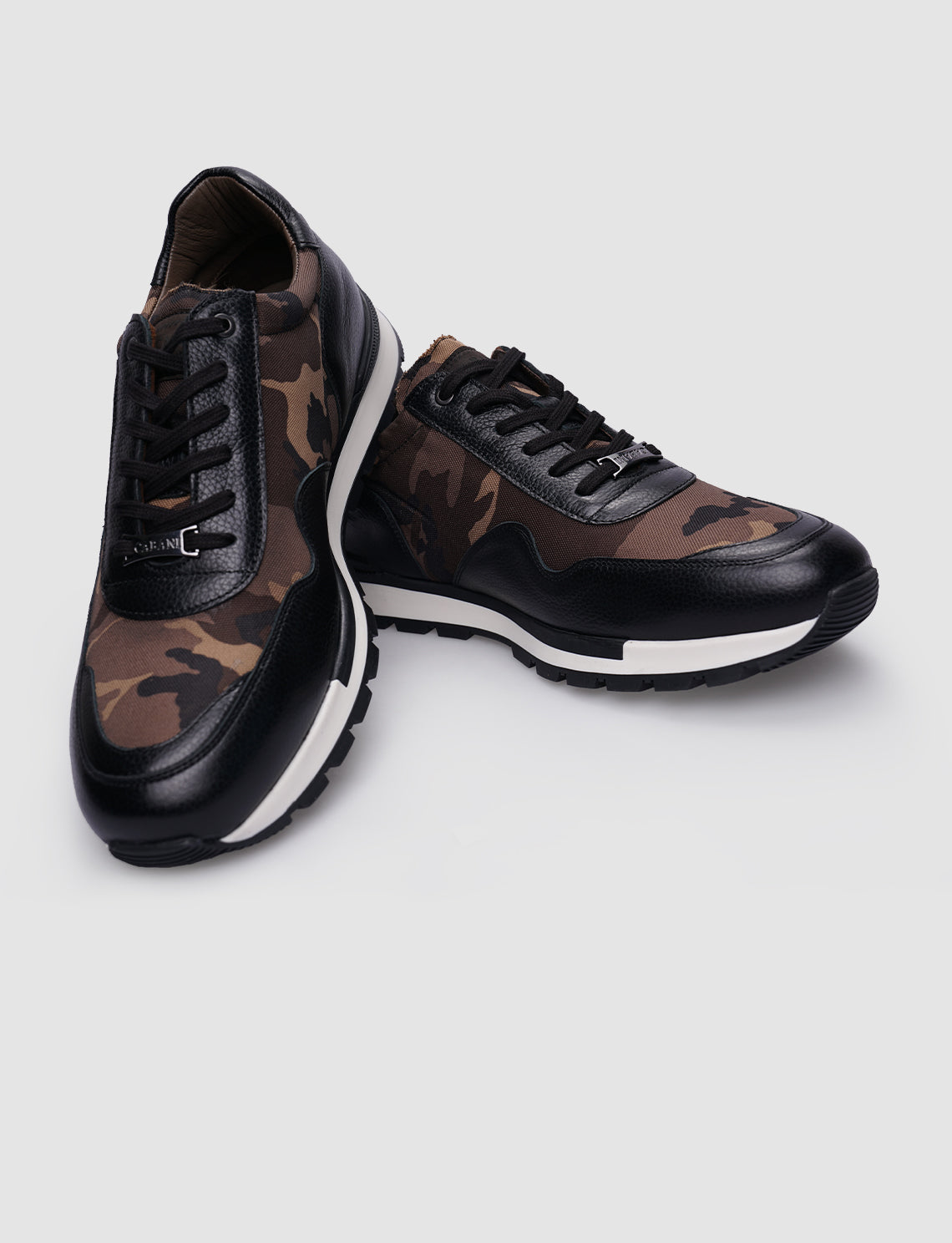 Cabani 460M1450 Erkek %100 Hakiki Deri sneaker &spor Siyah