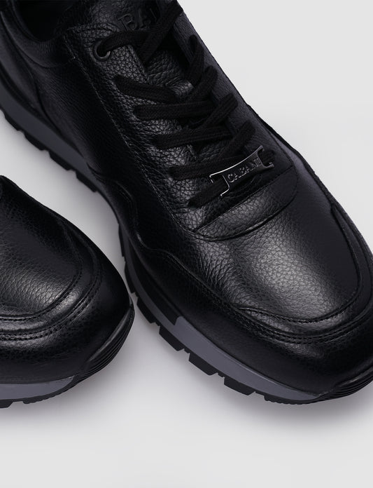 Cabani 460M1450 Erkek %100 Hakiki Deri sneaker &spor Siyah