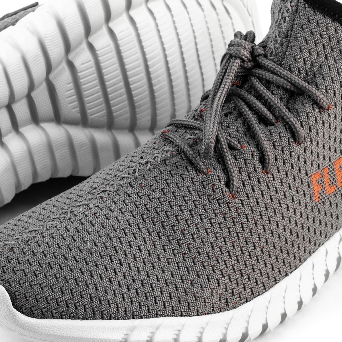 Cabani 327B1438 Erkek Triko Sneaker Ayakkabı Füme