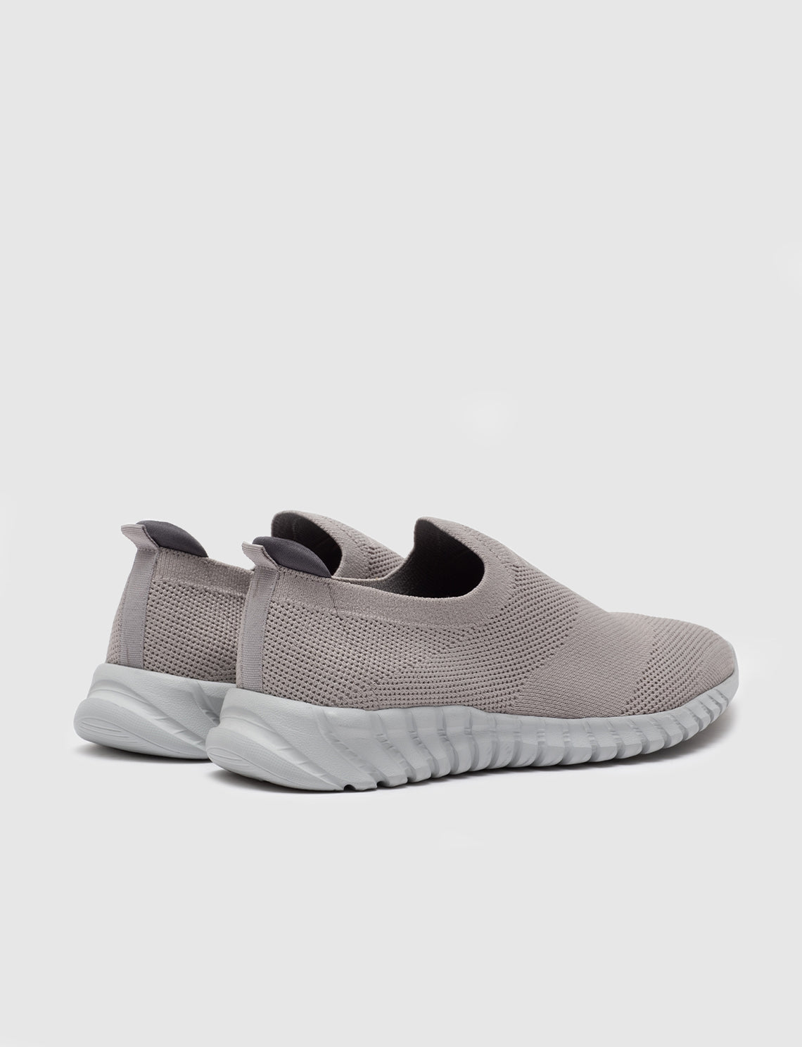 Cabani 327B1477 Erkek Triko Sneaker Ayakkabı Gri