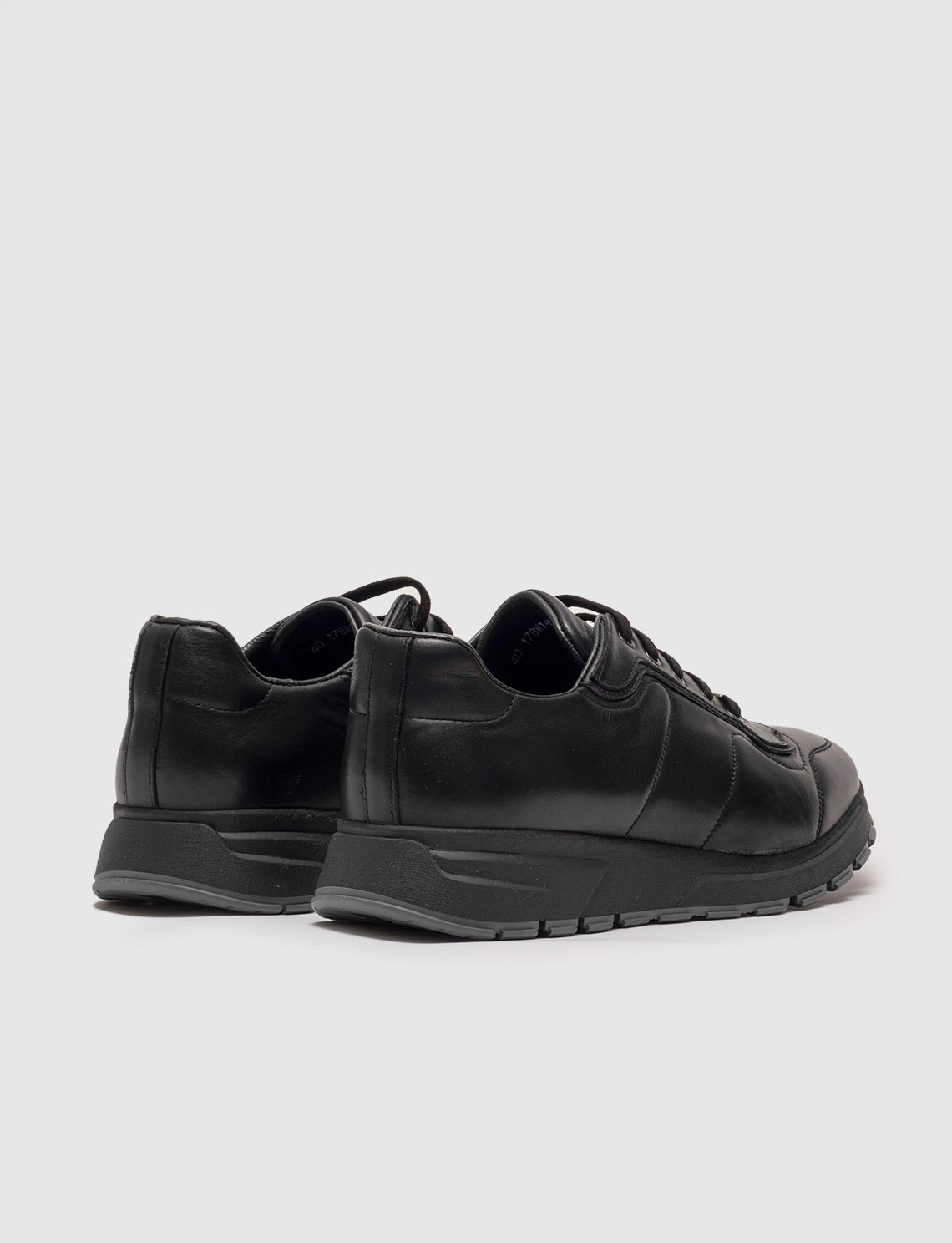 Cabani 178M1447 Erkek %100 Hakiki Deri Günlük Ayakkabı Siyah