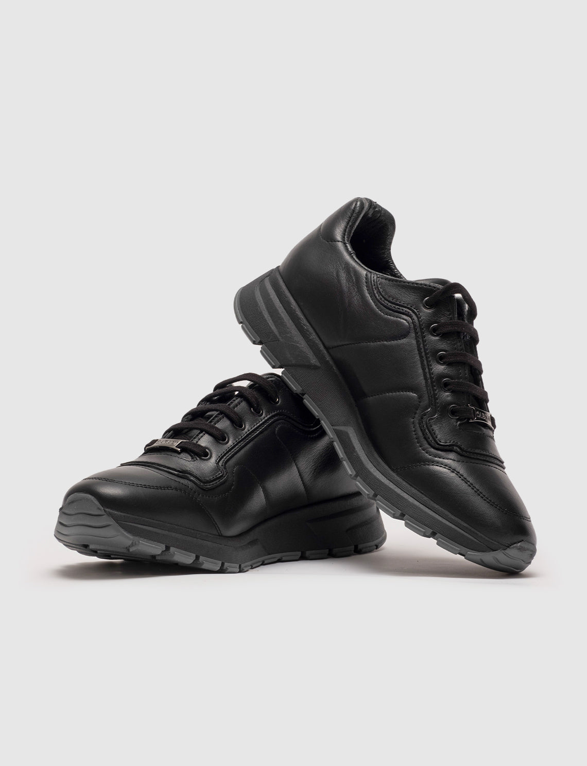 Cabani 178M1447 Erkek %100 Hakiki Deri Günlük Ayakkabı 400 Siyah Napa