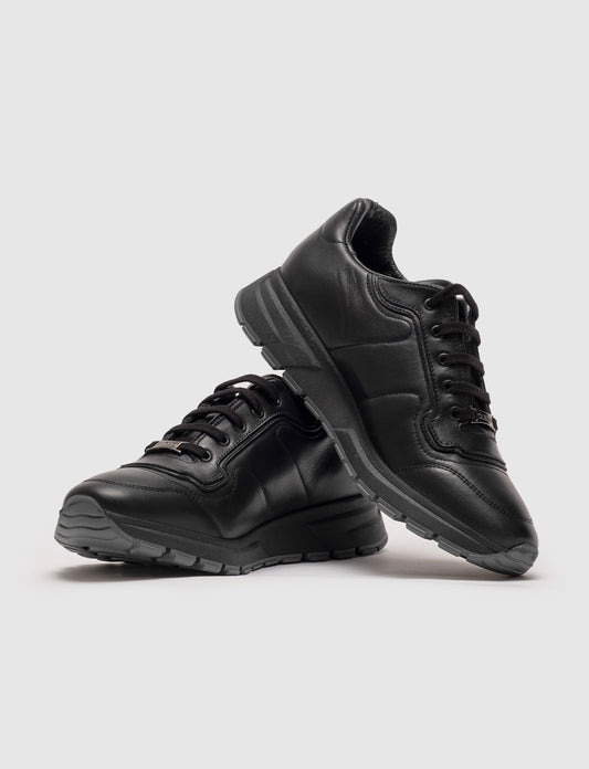 Cabani 178M1447 Erkek %100 Hakiki Deri Günlük Ayakkabı 400 Siyah Napa