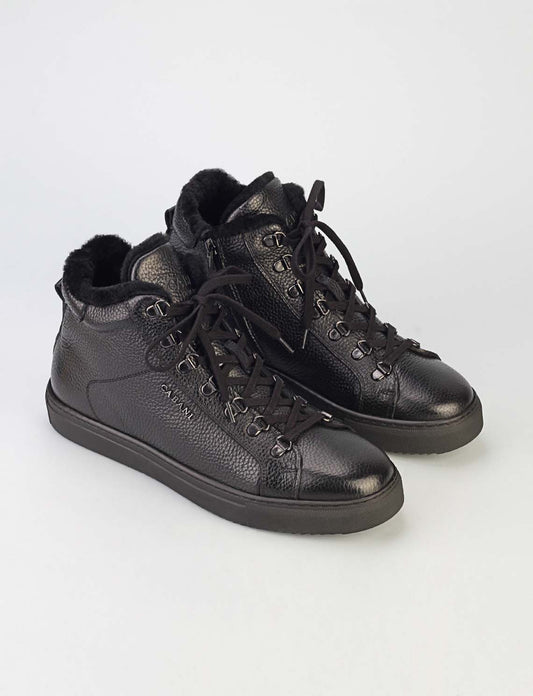 Cabani 454K1441 Erkek %100 Hakiki Deri Günlük Ayakkabı Siyah