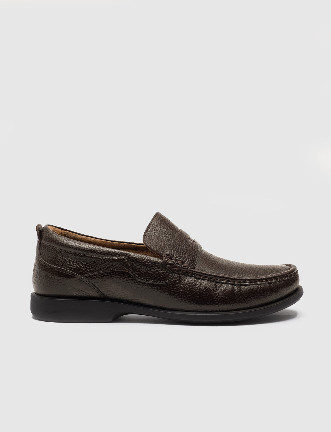 Cabani 121M284 Erkek %100 Hakiki Deri loafer & makosen Kahverengi