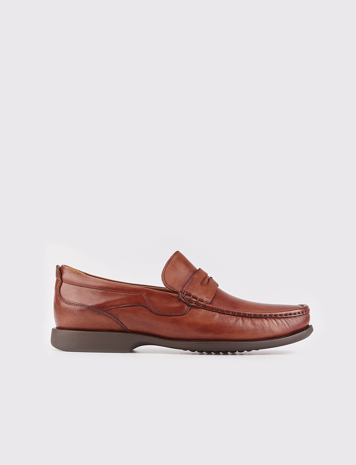 Cabani 121M284 Erkek %100 Hakiki Deri loafer & makosen 584 Fındık Sanetta