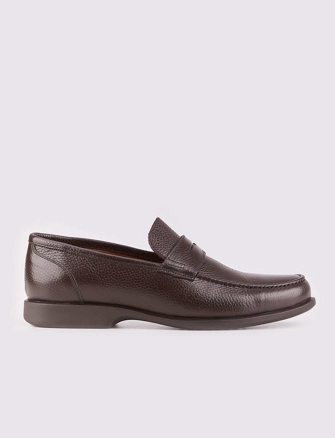 Cabani 121M1417 Erkek %100 Hakiki Deri loafer & makosen Kahverengi