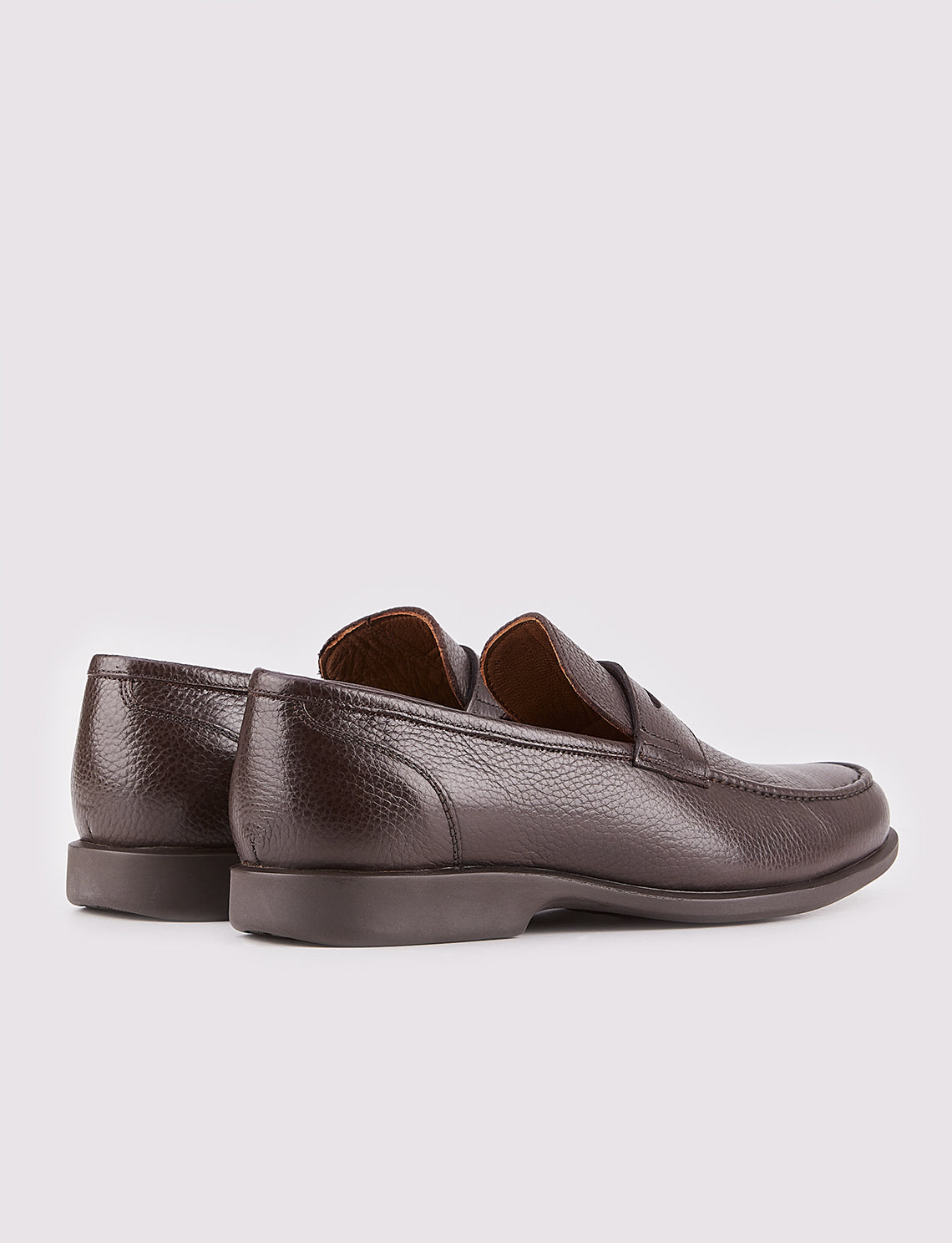 Cabani 121M1417 Erkek %100 Hakiki Deri loafer & makosen Kahverengi