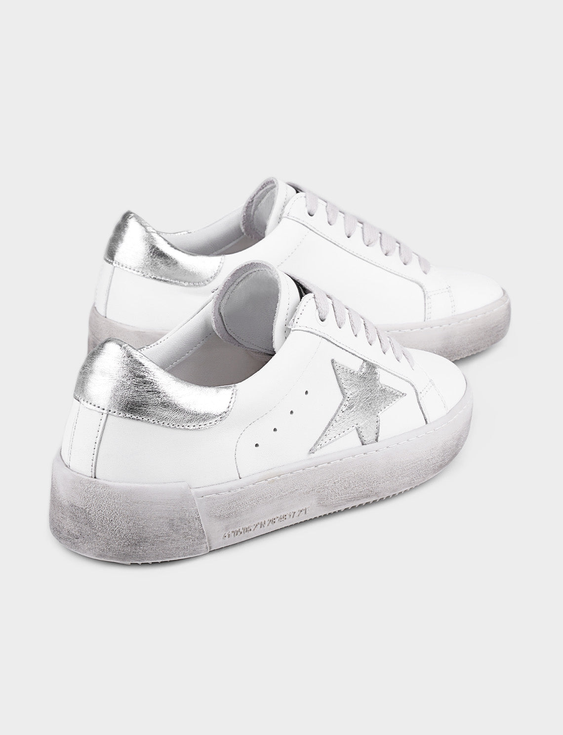 Cabani 212C1400 Kadın Süet Hakiki Deri sneaker &spor Beyaz