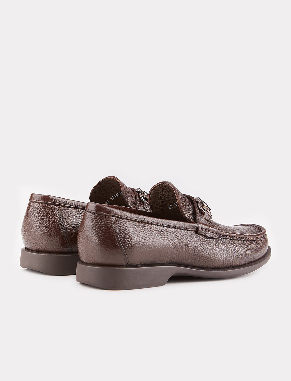 Cabani 121M1133 Erkek %100 Hakiki Deri loafer & makosen Kahverengi