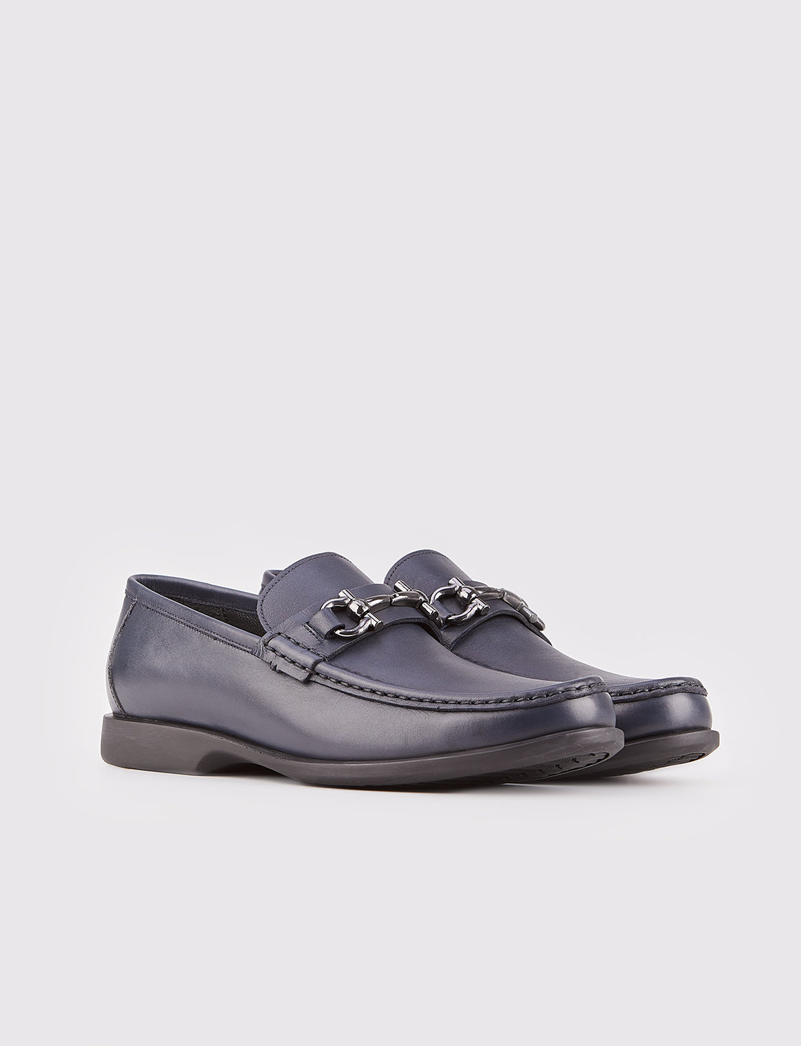 Cabani 121M1133 Erkek %100 Hakiki Deri loafer & makosen 790 Lacivert Antik