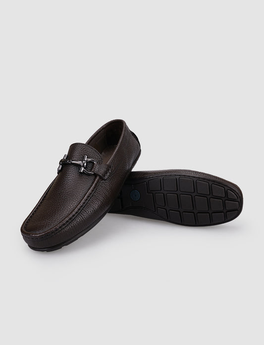 Cabani 010M823 Erkek %100 Hakiki Deri loafer & makosen Kahverengi