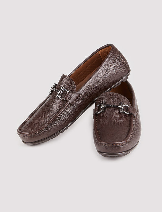 Cabani 010M823 Erkek %100 Hakiki Deri loafer & makosen 327 Kahve Kırma Floter