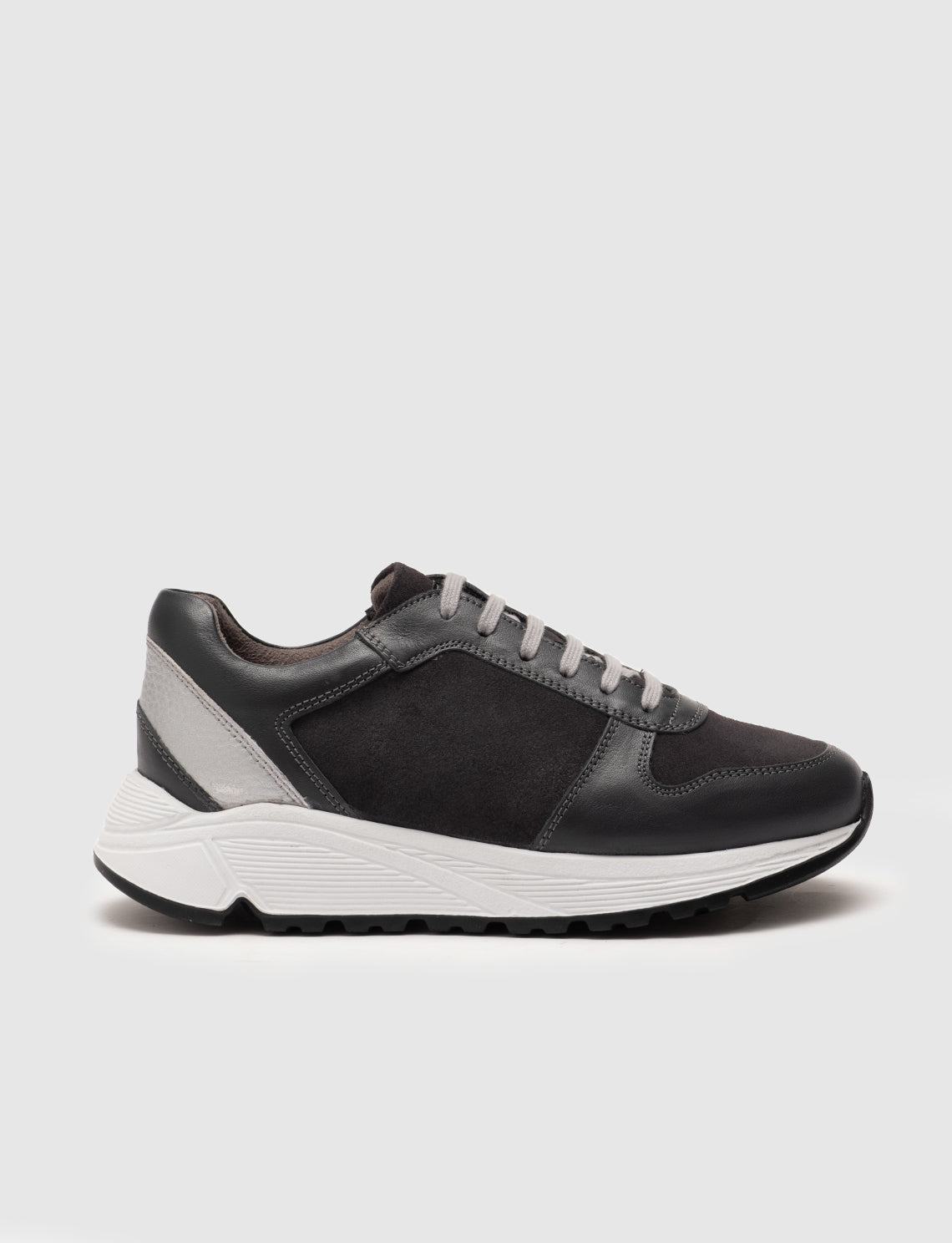 Cabani 265B1463 Kadın %100 Hakiki Deri Sneaker Ayakkabı Lacivert
