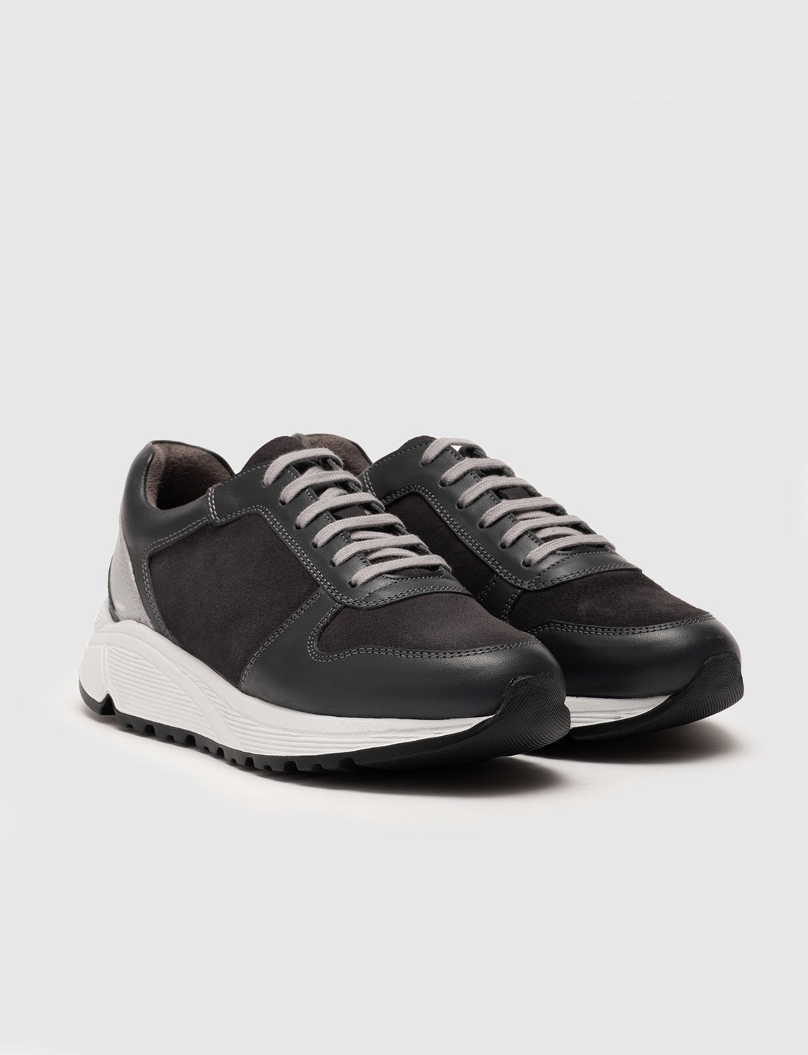 Cabani 265B1463 Kadın %100 Hakiki Deri Sneaker Ayakkabı Lacivert