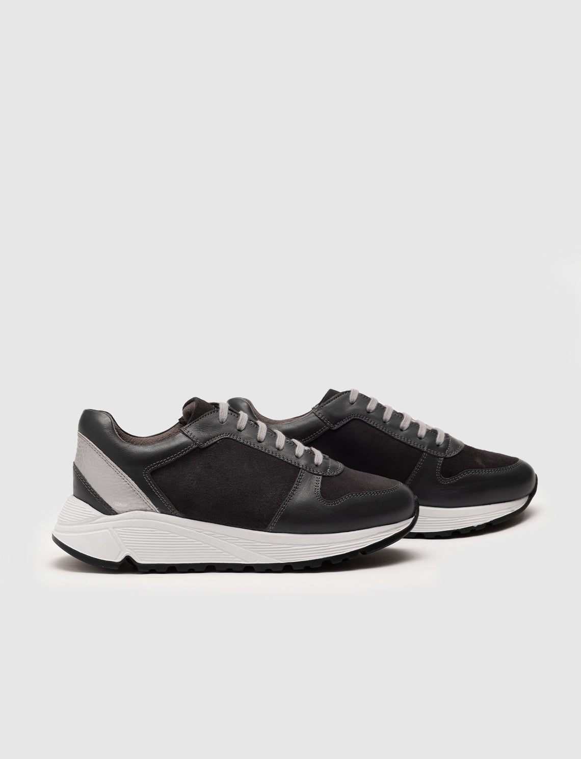 Cabani 265B1463 Kadın %100 Hakiki Deri Sneaker Ayakkabı Lacivert
