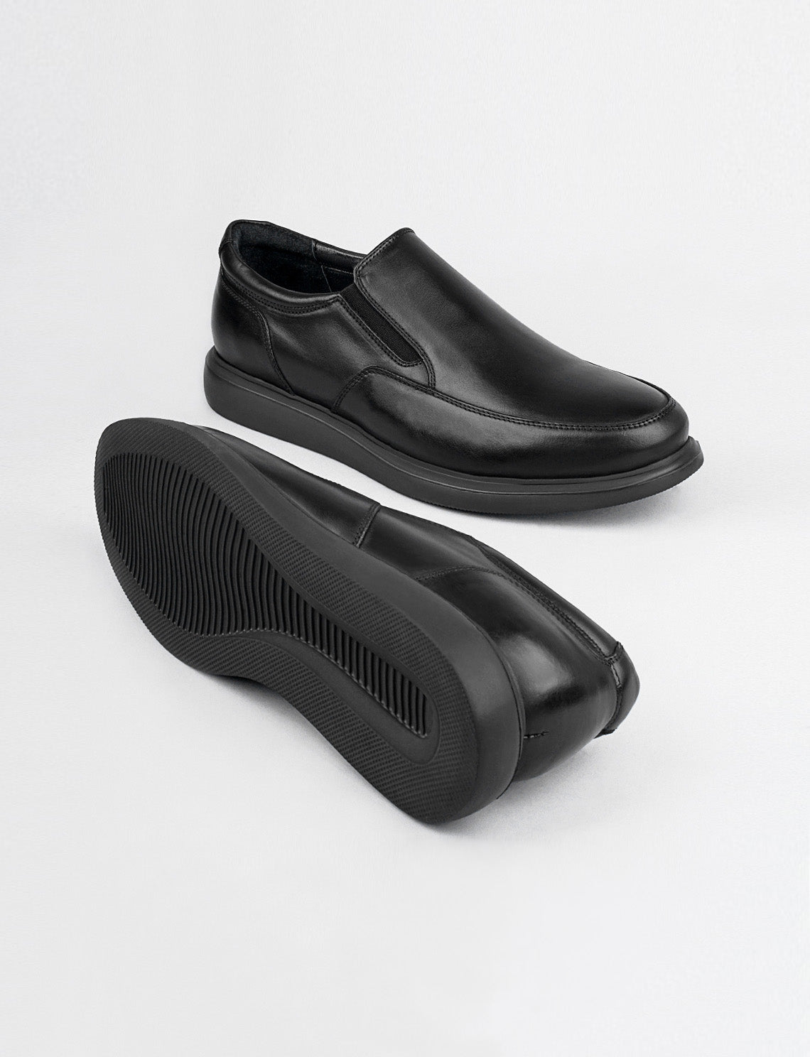 Cabani 114M1415 Erkek %100 Hakiki Deri Sneaker Ayakkabı Siyah