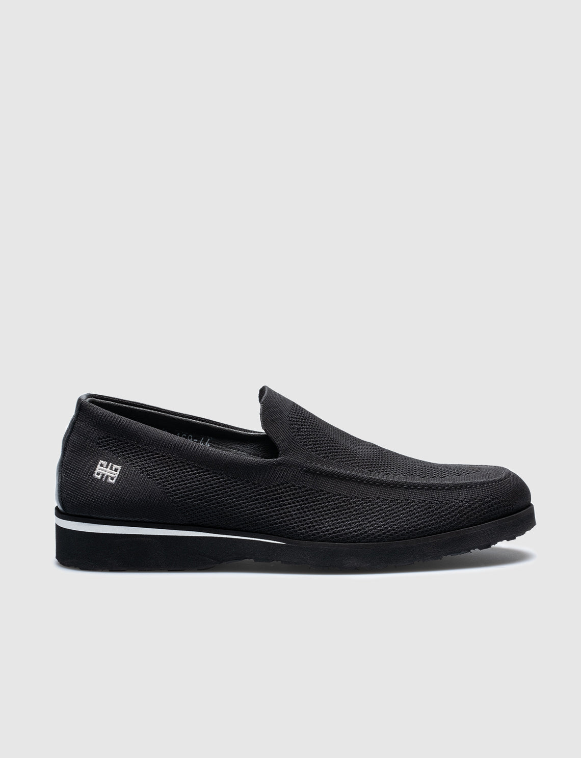 Cabani CA-169 Erkek Triko Sneaker Ayakkabı Siyah-01