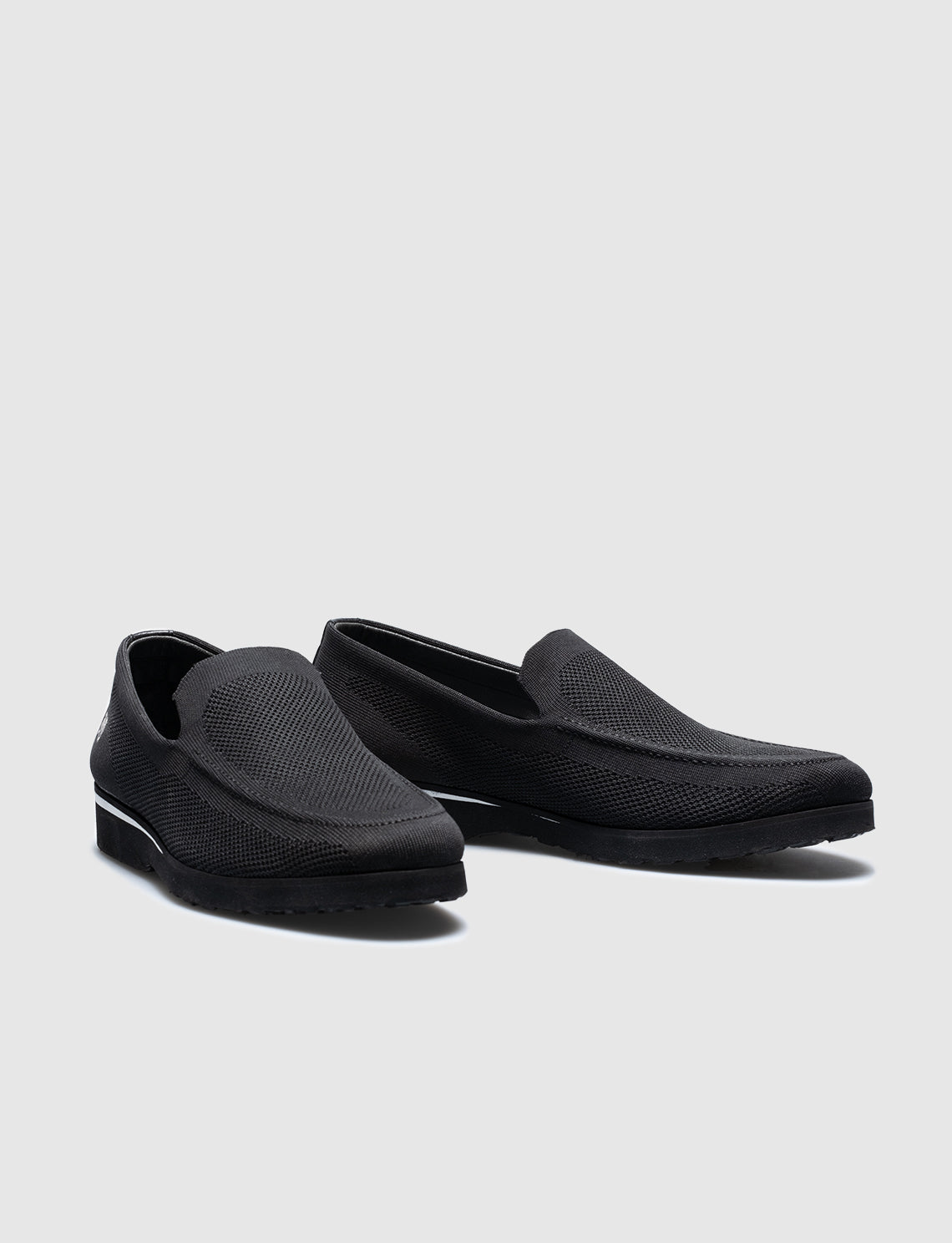 Cabani CA-169 Erkek Triko Sneaker Ayakkabı Siyah-01