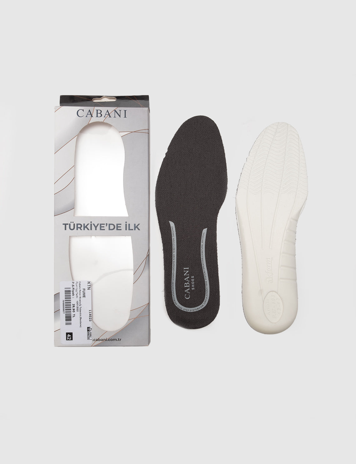 Cabani KTN MOSTRA Erkek  Tabanlık Füme