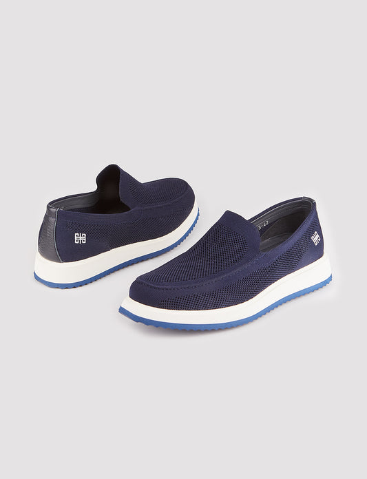 Cabani CA-343 Erkek Triko Sneaker Ayakkabı Lacivert