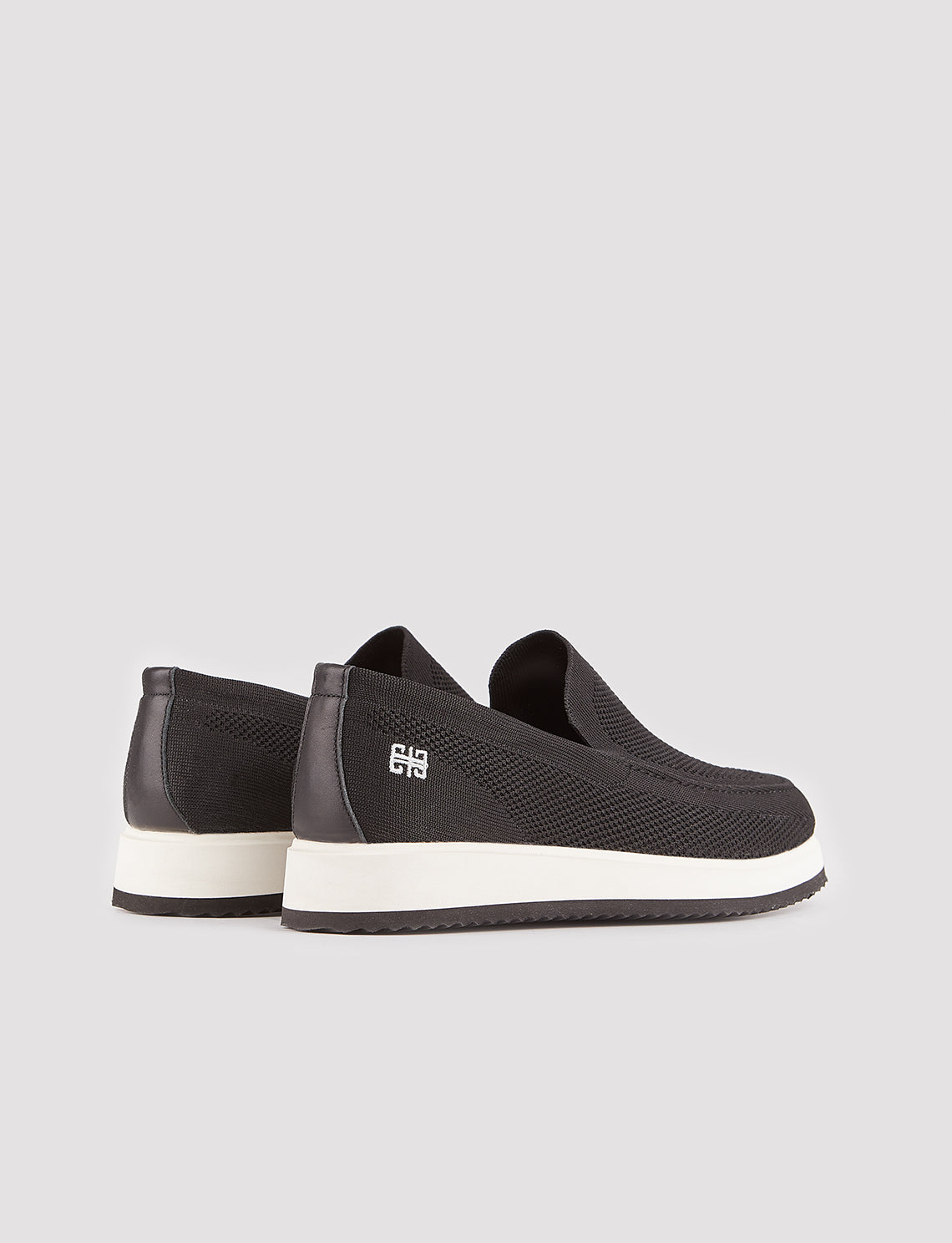 Cabani CA-343 Erkek Triko Sneaker Ayakkabı Siyah-01