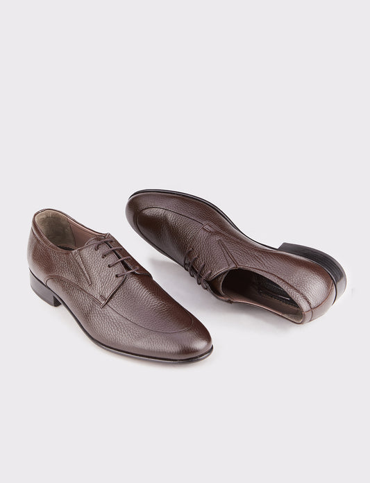 Cabani 6995 Erkek %100 Hakiki Deri Sneaker Ayakkabı 294-Kahve