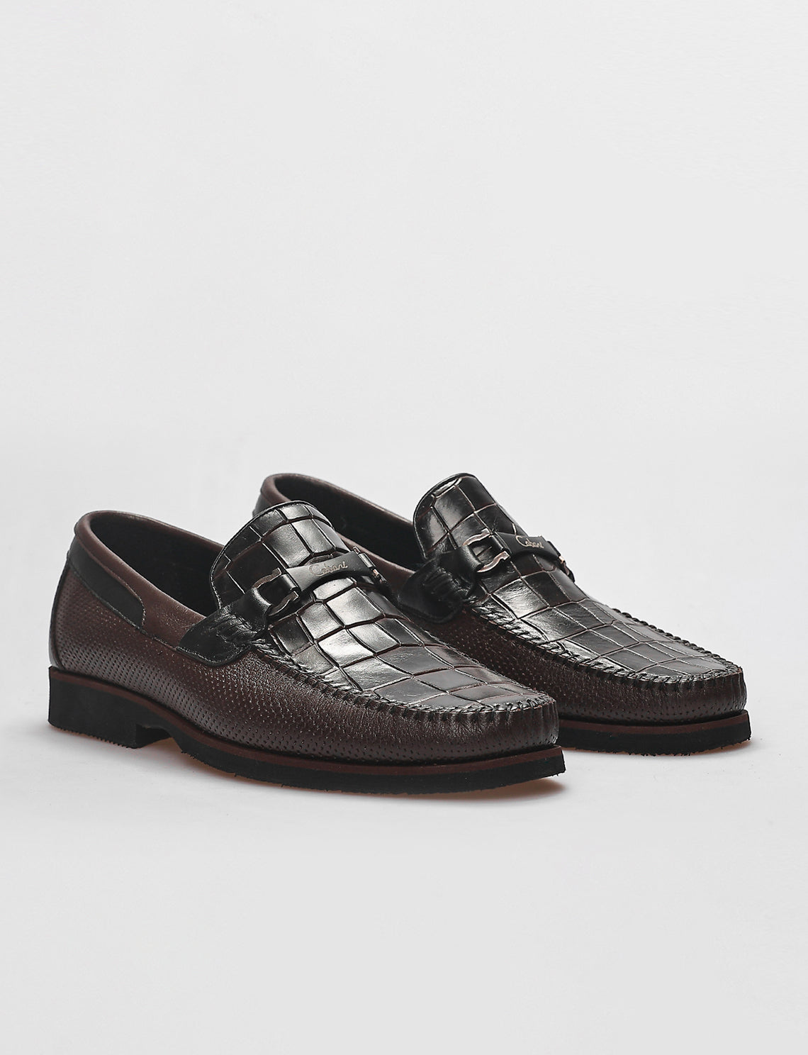 Cabani 669 Erkek %100 Hakiki Deri Sneaker Ayakkabı Kahverengi