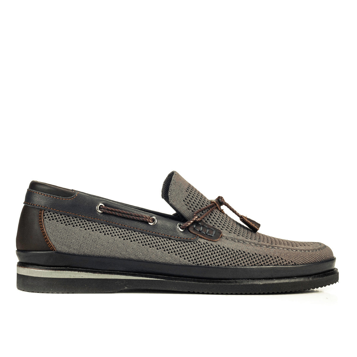 Cabani 714 Erkek Tekstil Sneaker Ayakkabı Füme