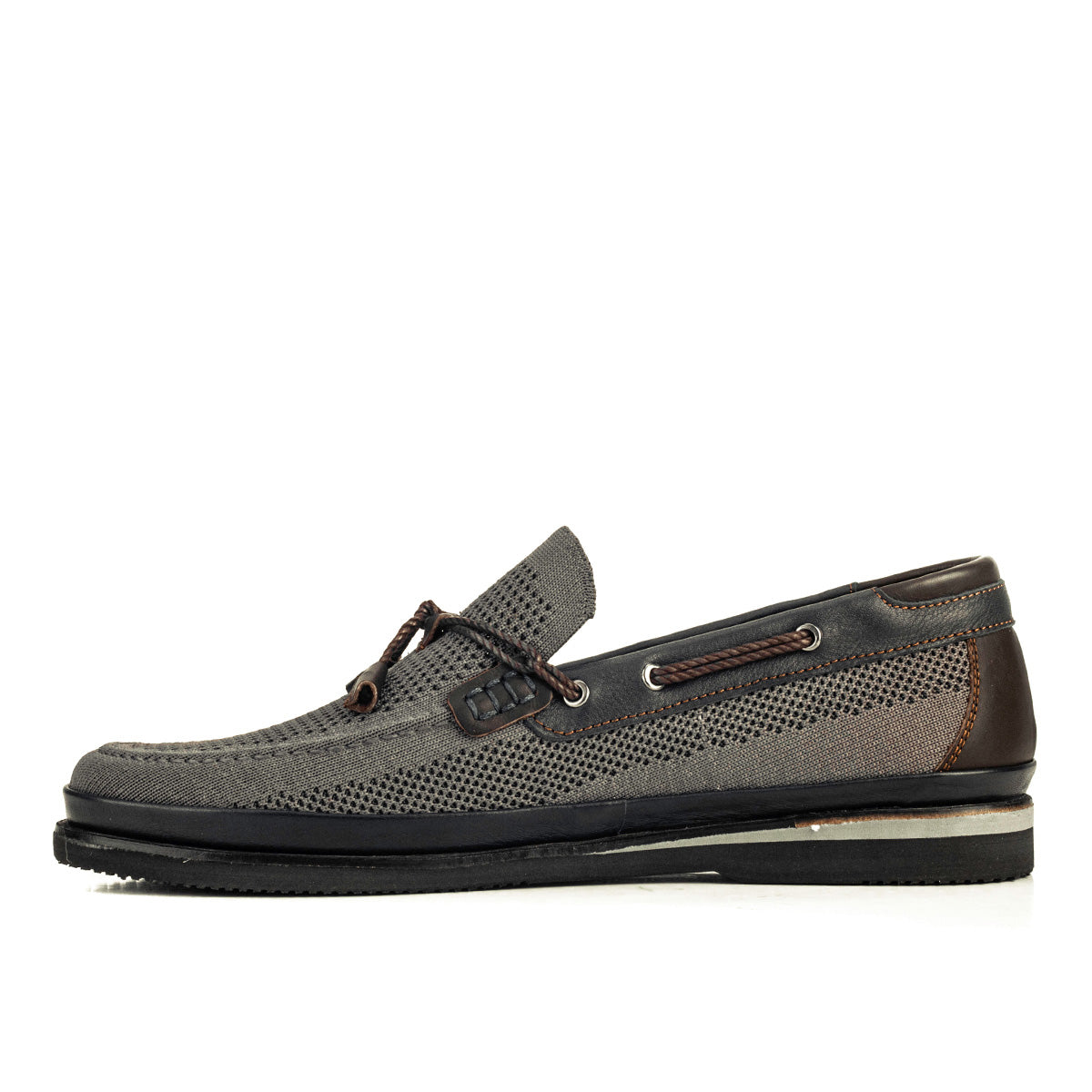 Cabani 714 Erkek Tekstil Sneaker Ayakkabı Füme