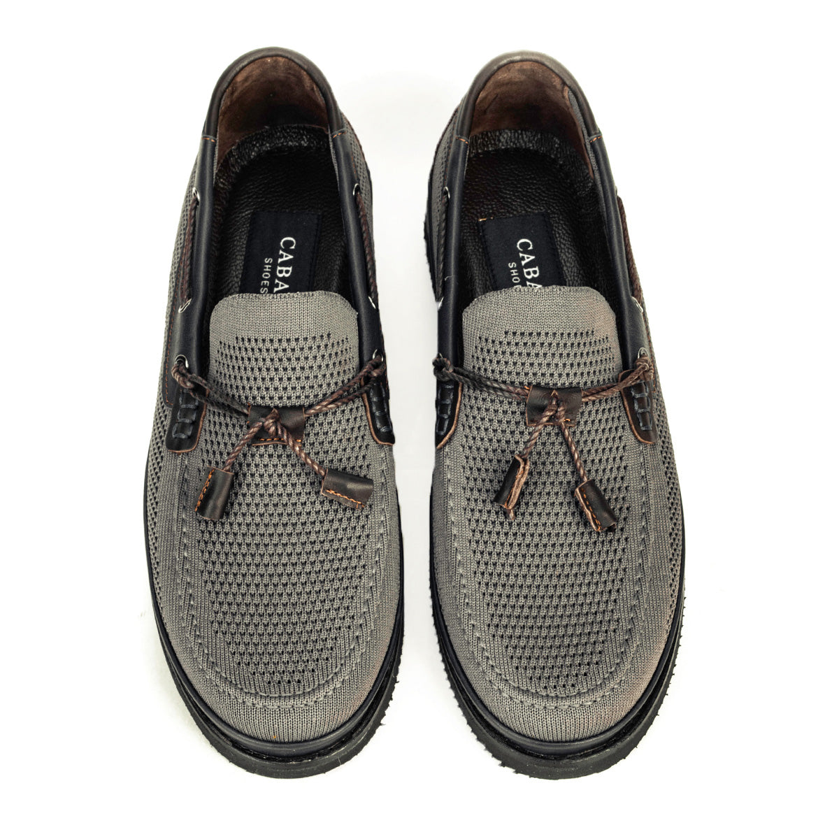 Cabani 714 Erkek Tekstil Sneaker Ayakkabı Füme