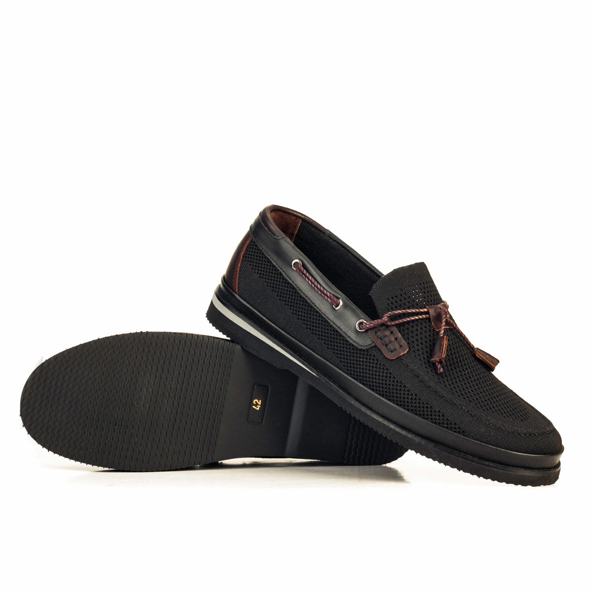 Cabani 714 Erkek Tekstil Sneaker Ayakkabı Siyah