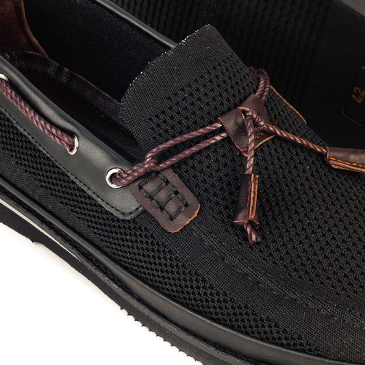 Cabani 714 Erkek Tekstil Sneaker Ayakkabı Siyah