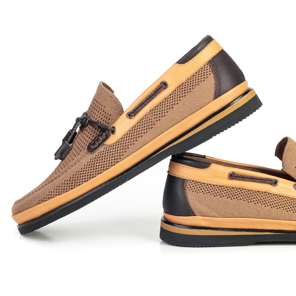 Cabani 714 Erkek Tekstil Sneaker Ayakkabı Taba