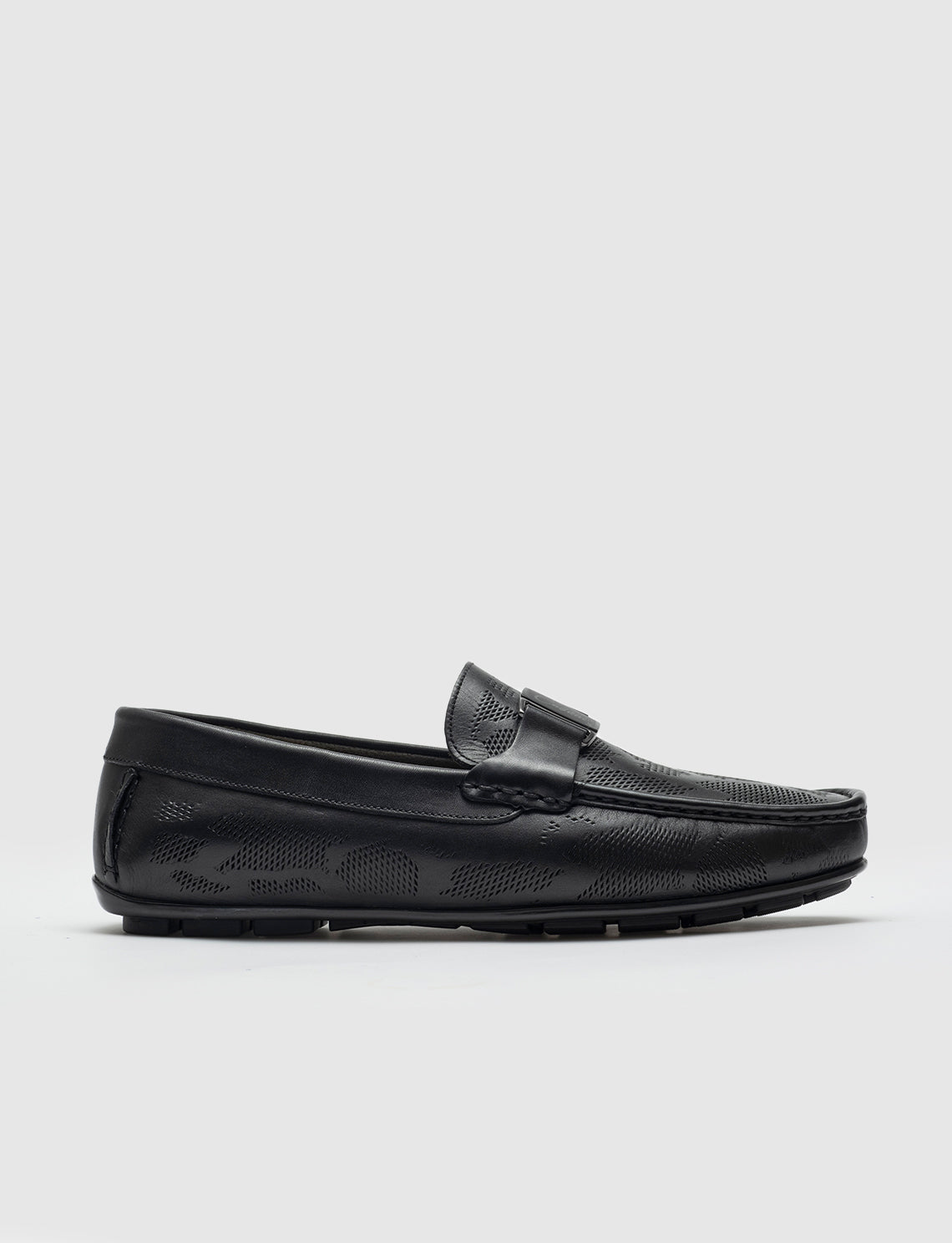 Cabani 010M3823 I Erkek %100 Hakiki Deri loafer & makosen 017 Siyah Antik-Siyah Geyik