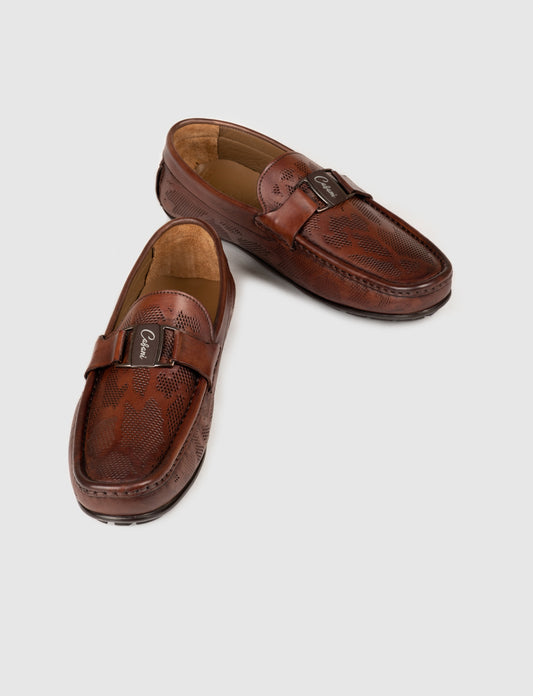 Cabani 010M3823 I Erkek %100 Hakiki Deri loafer & makosen Kahverengi