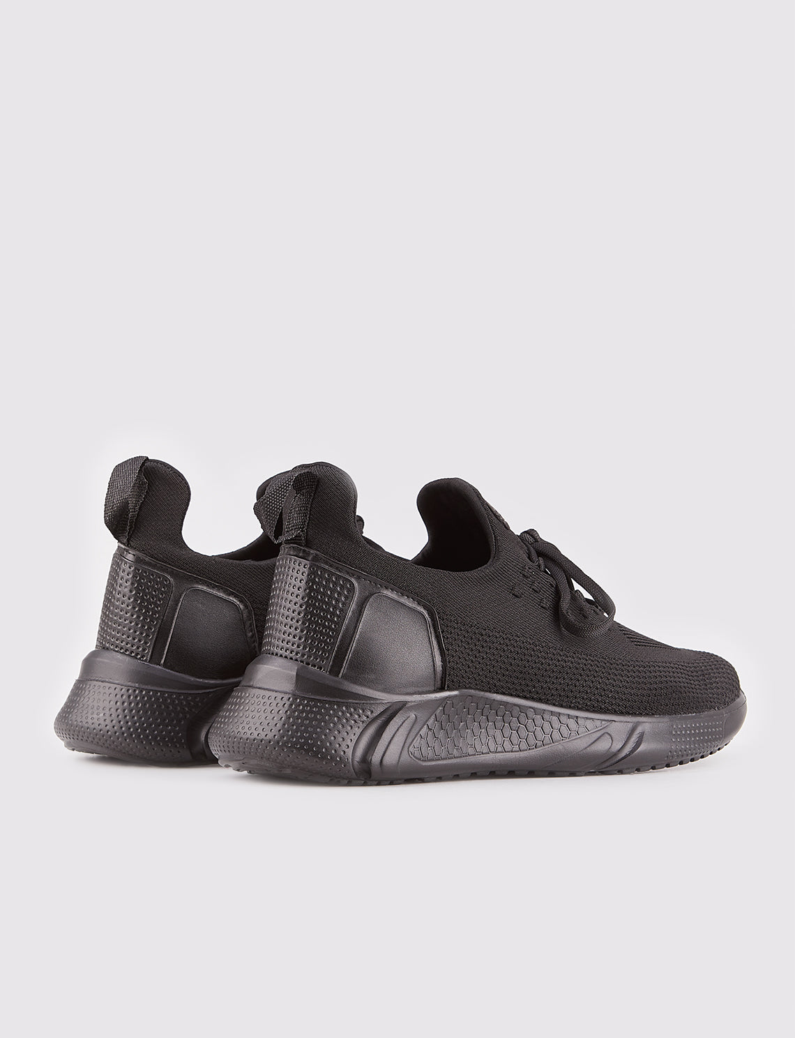 Cabani 505-siyah taban Erkek Tekstil Günlük Ayakkabı Siyah Tekstil