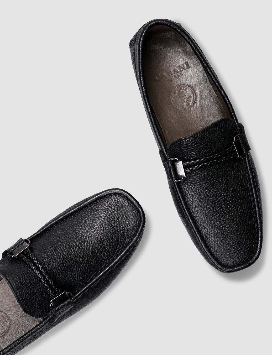 Cabani 010M823 E Erkek %100 Hakiki Deri Sneaker Ayakkabı Siyah