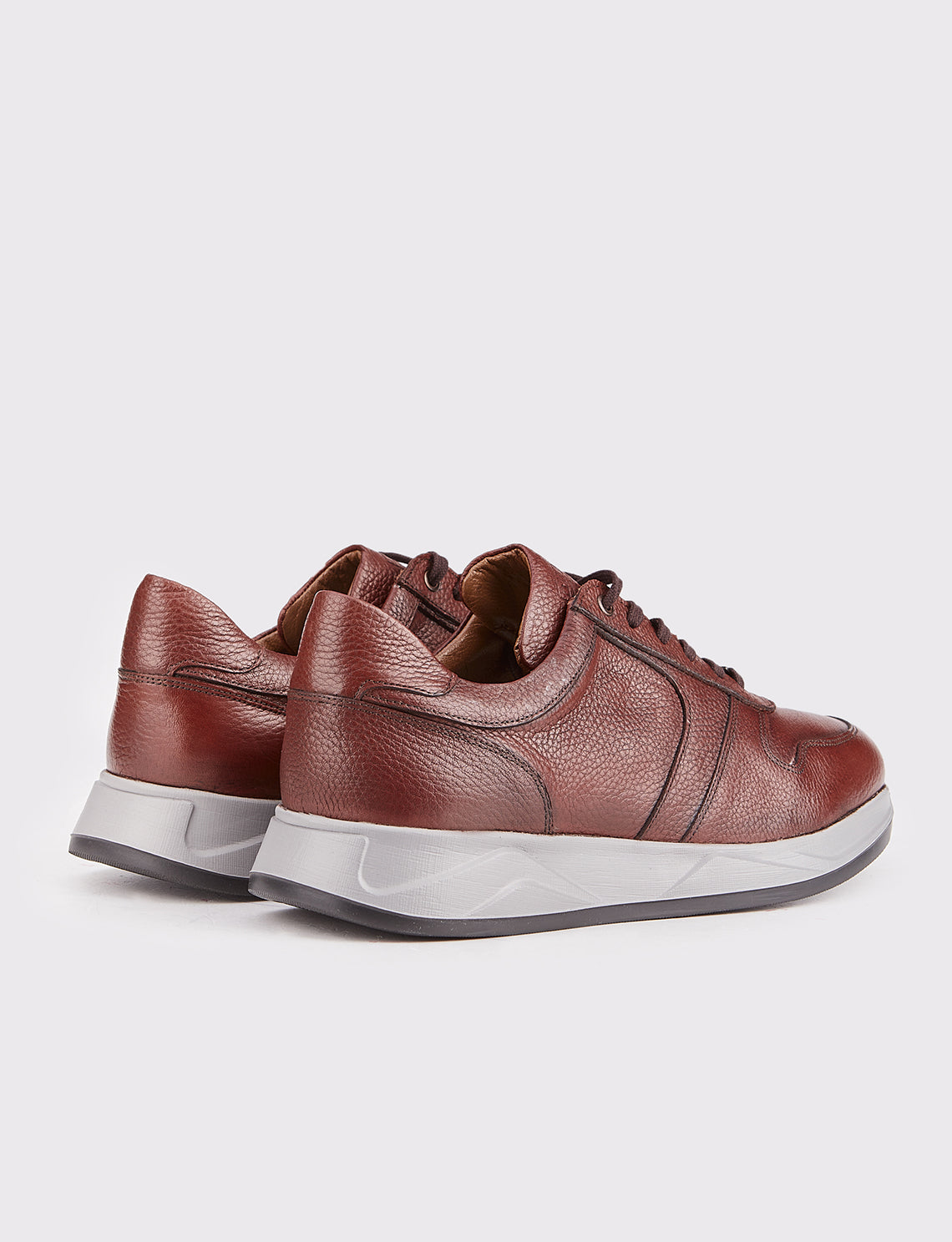 Cabani 507M1524 Erkek %100 Hakiki Deri Spor Ayakkabı Taba