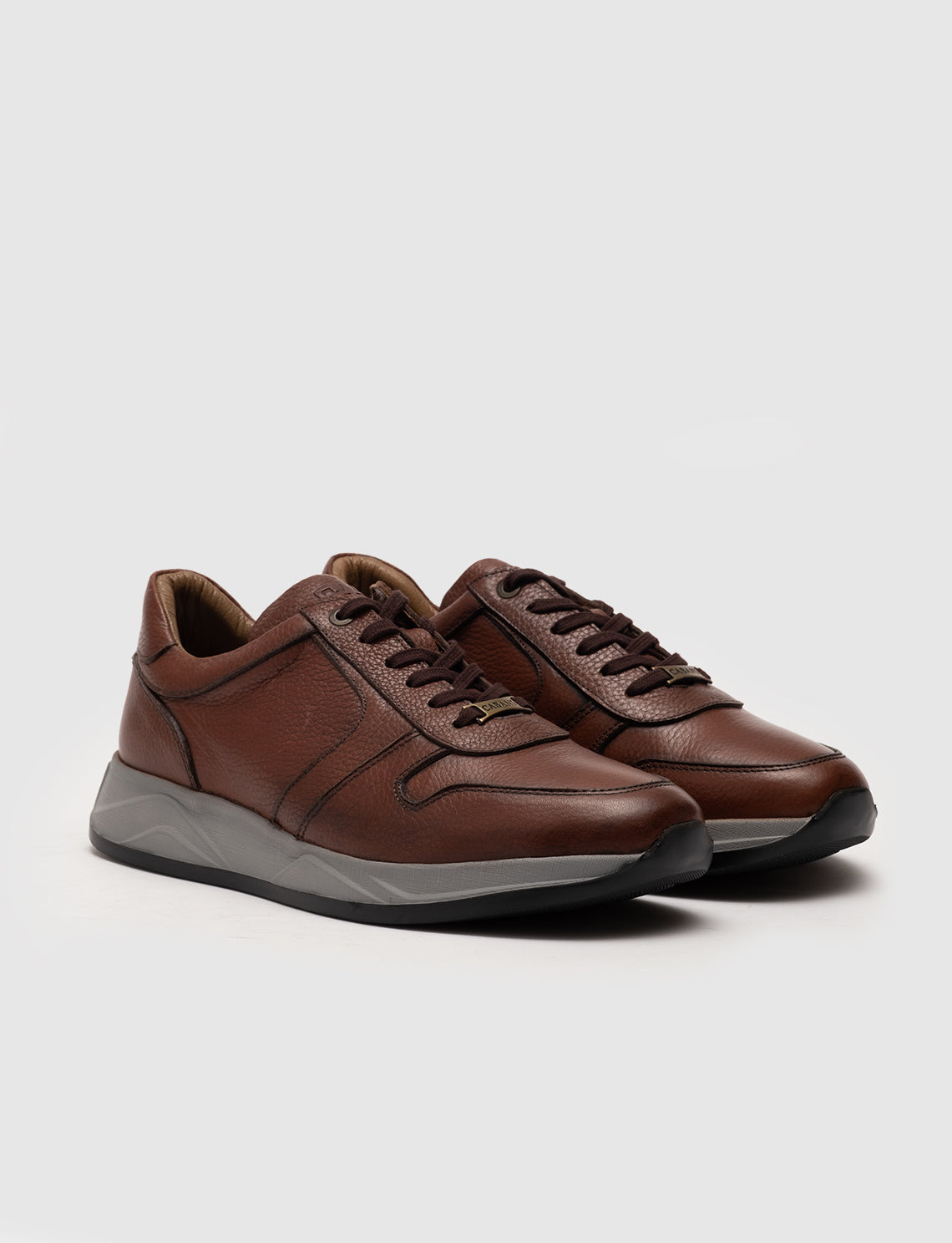 Cabani 507M1524 Erkek %100 Hakiki Deri Spor Ayakkabı Taba