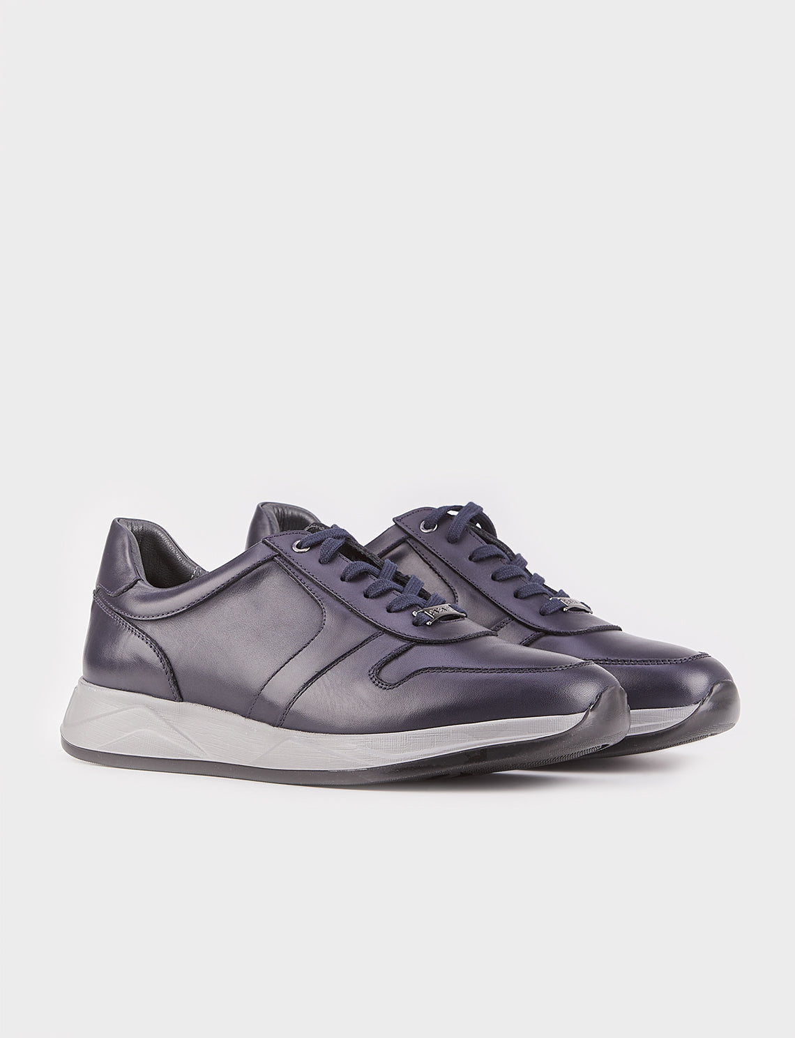 Cabani 507M1524 Erkek %100 Hakiki Deri Spor Ayakkabı Lacivert