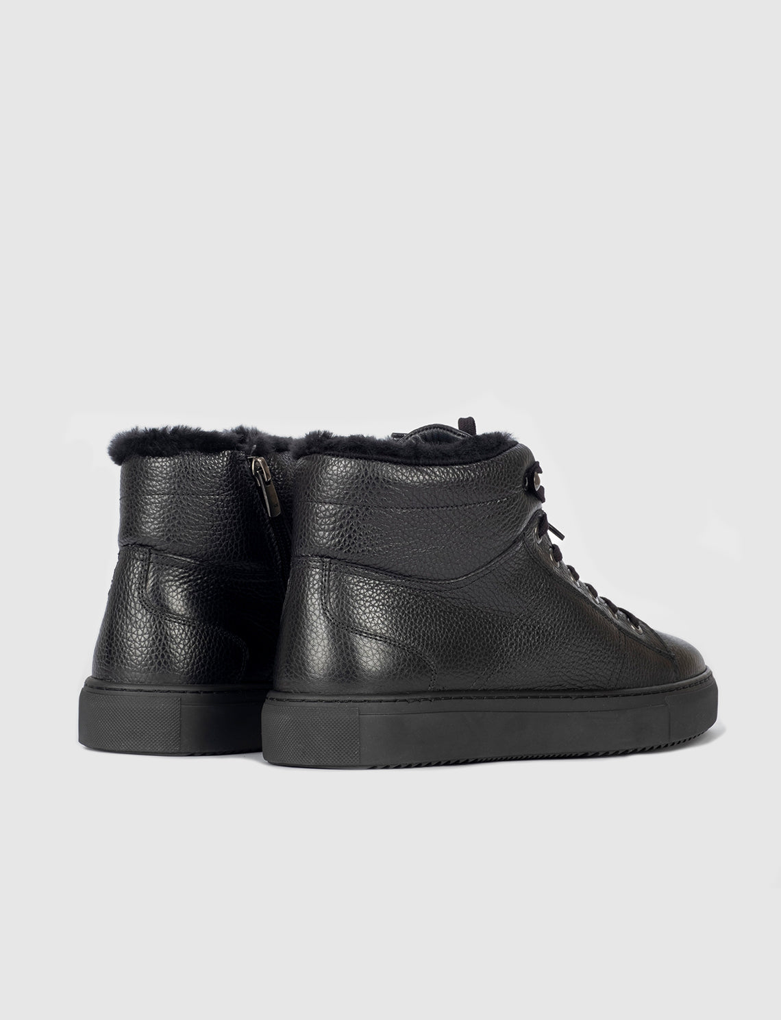 Cabani 454K1508 Erkek %100 Hakiki Deri Sneaker Ayakkabı Siyah