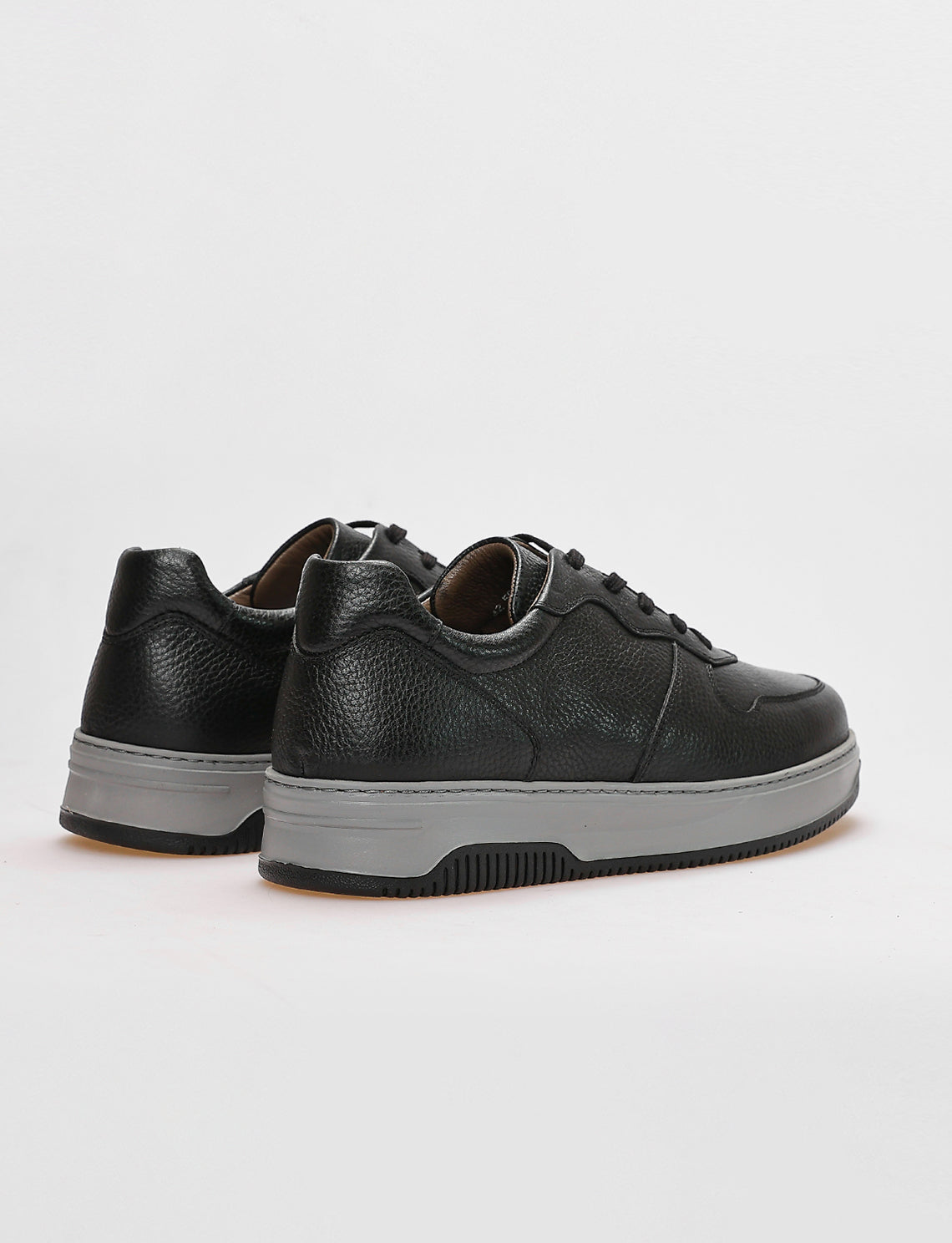 Cabani 508M1521 Erkek %100 Hakiki Deri Sneaker Ayakkabı Siyah