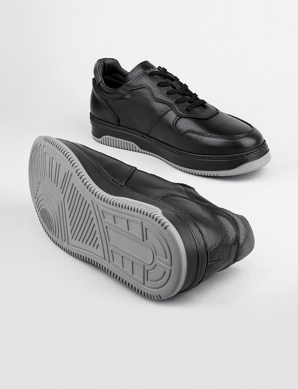 Cabani 508M1521 Erkek %100 Hakiki Deri Sneaker Ayakkabı Siyah