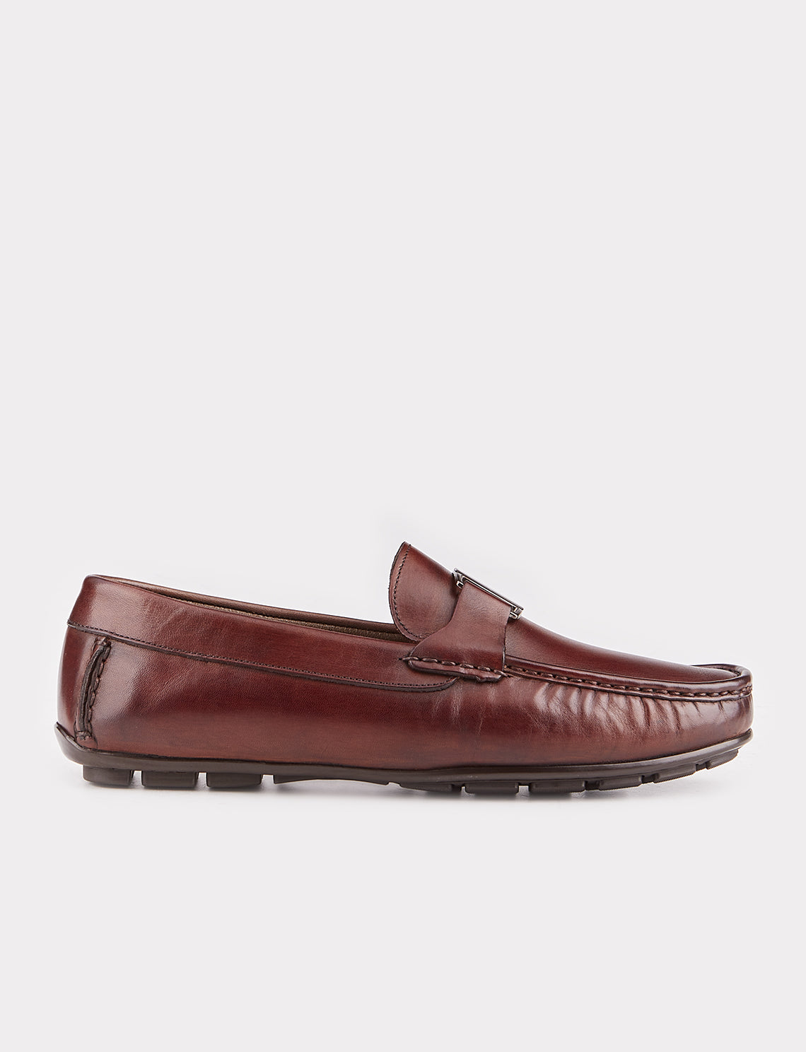 Cabani 010M3823 Erkek %100 Hakiki Deri loafer & makosen 691 Kahve Sannetta