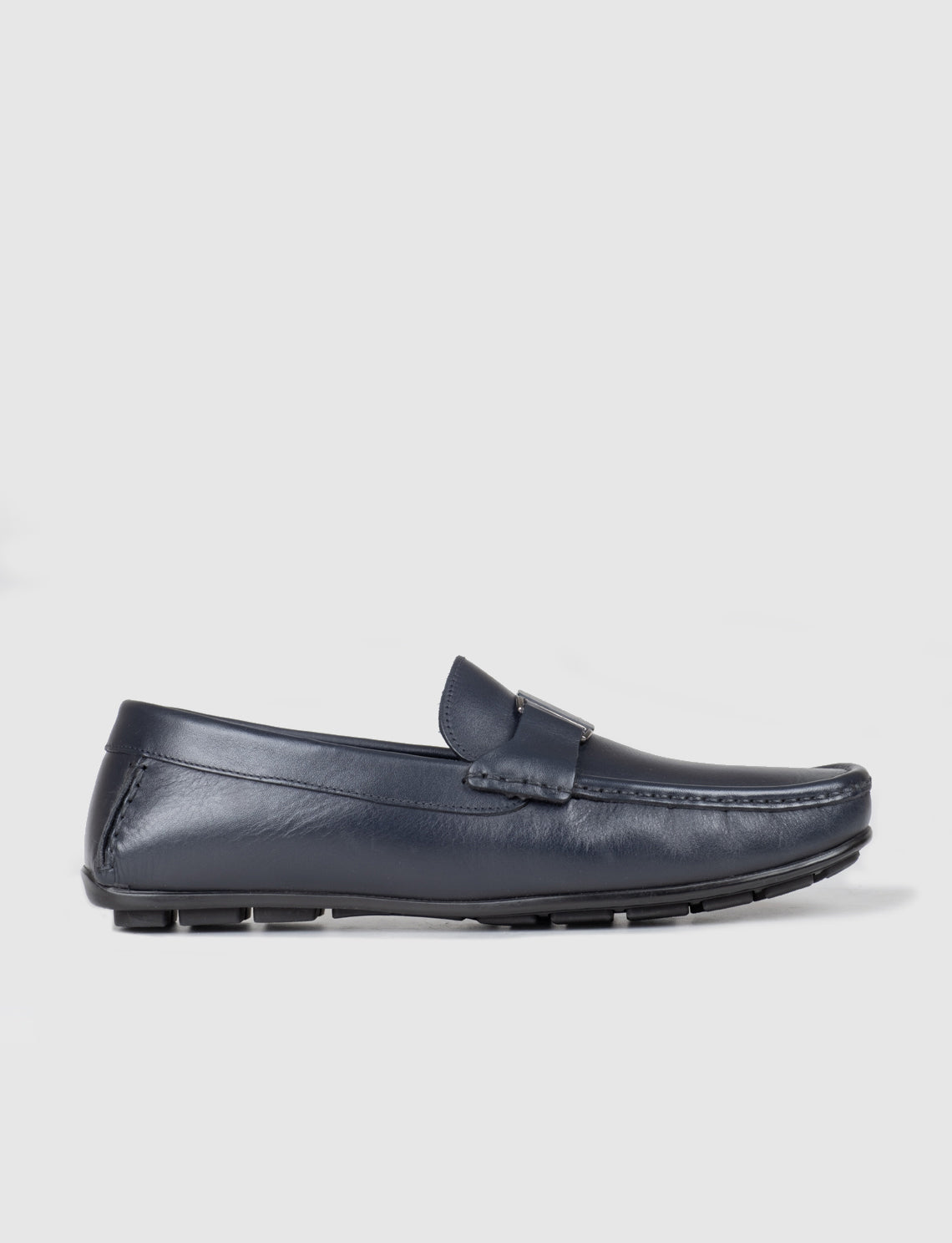 Cabani 010M3823 Erkek %100 Hakiki Deri loafer & makosen 790 Lacivert Antik