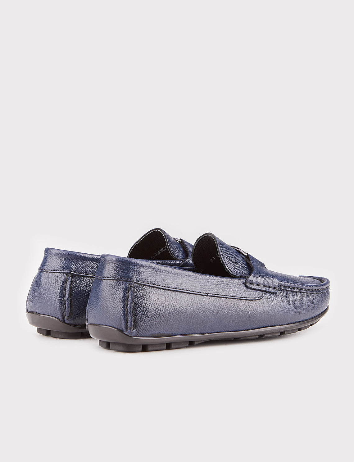 Cabani 010M3823C Erkek %100 Hakiki Deri Sneaker Ayakkabı Lacivert