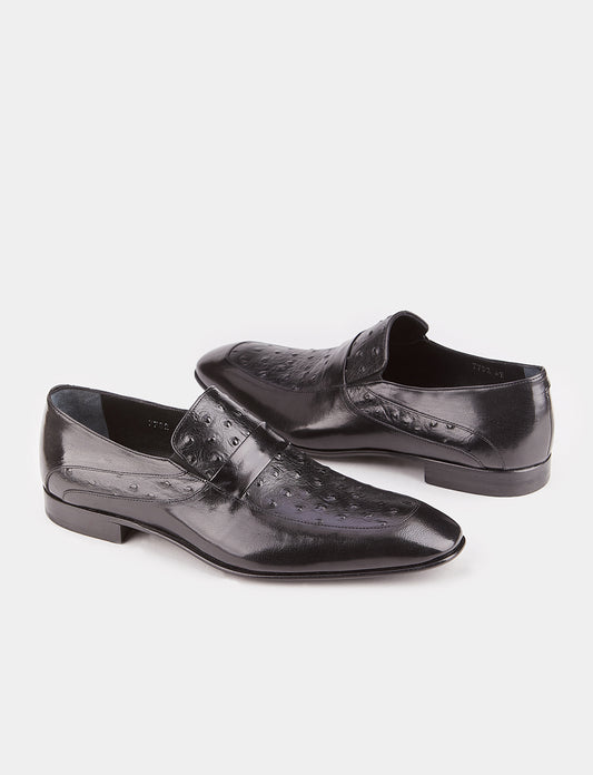 Cabani 7782 Erkek %100 Hakiki Deri Klasik Ayakkabı Siyah