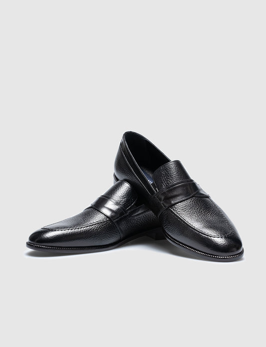 Cabani 7379 Erkek %100 Hakiki Deri Klasik Ayakkabı Siyah